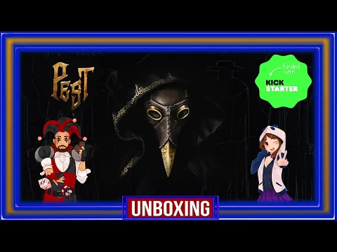 Unboxing Pest: Kickstarter Edition | Plague Doctor Board Game