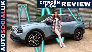 New 2021 Citroen E-C4 - A worthy rival for the Volkswagen ID3? FULL REVIEW drive/interior/charging