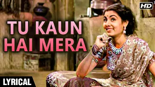 Tu Kaun Hai Mera | Deedar Songs | Lata Mangeshkar | Nargis | Dilip Kumar | Nimmi