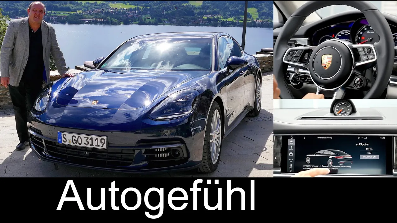 All-new Porsche Panamera: What you need to know - FULL REVIEW Panamera 4S V6 2017 neu - Autogefühl