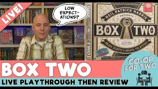 Box Two: Full Playthrough and Griping Session