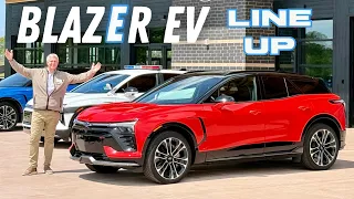 The Entire Chevy Blazer EV Lineup Reviewed! LT, RS, PPV, & SS