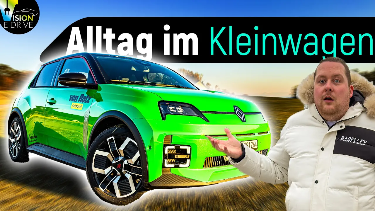 Wirklich brauchbar im Alltag? DER Test: Renault 5 eine Woche OHNE Laden!