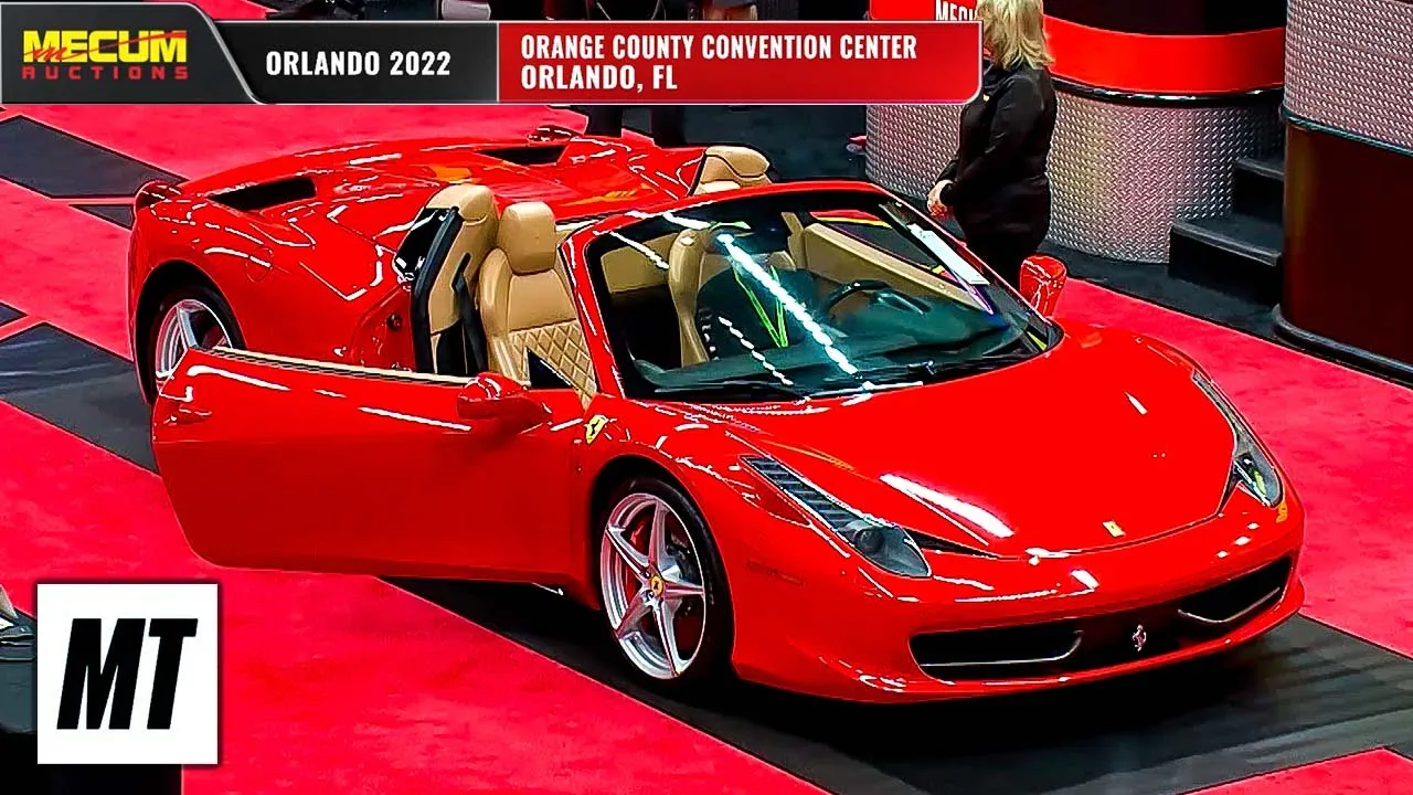 Ferrari 458! Lamborghini! '61 Corvette! Best Cars from Mecum Orlando 2022 | MotorTrend