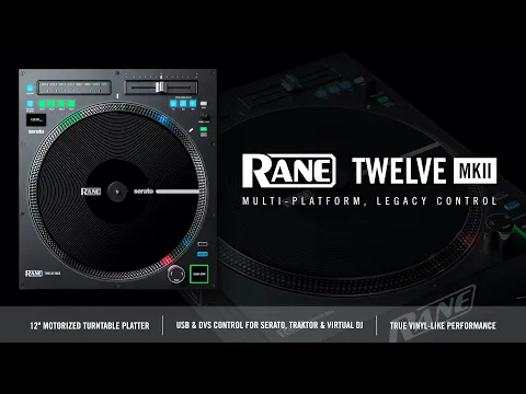 Product video thumbnail for RANE TWELVE MKII 12-Inch Motorized Turntable Controller