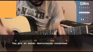 Cómo tocar &quot;Mi Reina del Dolor&quot; de Maná en Guitarra Acústica (HD) Tutorial - Christianvib
