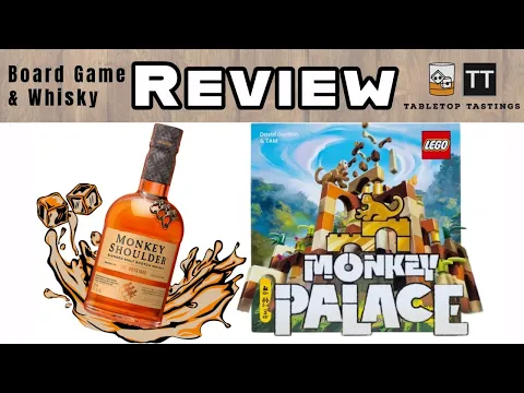 Lego Monkey Palace and Monkey Shoulder - Board Game Whisky Pairing