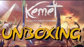 SMGSLT - Unboxing Kemet: Blood and Sand & The Book of the Dead (KS Edition)