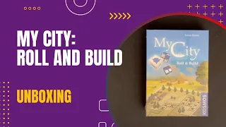 My City Roll and Build Unboxing | DaniCha
