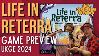 UKGE 2024: Life in Reterra Preview With Eric Lang - Hasbro Knock it out of the Park!