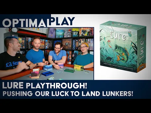 Fishing Tournament of Champions! - Lure Board Game Playthrough