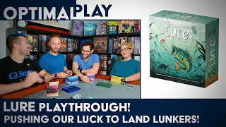 Fishing Tournament of Champions! - Lure Board Game Playthrough