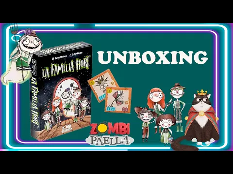 Unboxing LA FAMILIA HORT 🧟🥘 ZOMBIE PAELLA 🧟♀️🥘