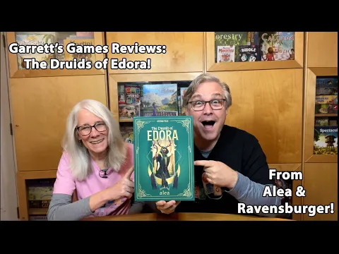 Garrett's Games Reviews Druids of Edora from Alea and Ravensburger!