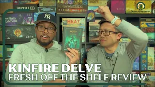 Kinfire Delve: Callous' Lab Board Game Review: Fresh off the Shelf