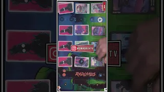 Radlands Board Game Gameplay | Board Game In A Minute #shorts