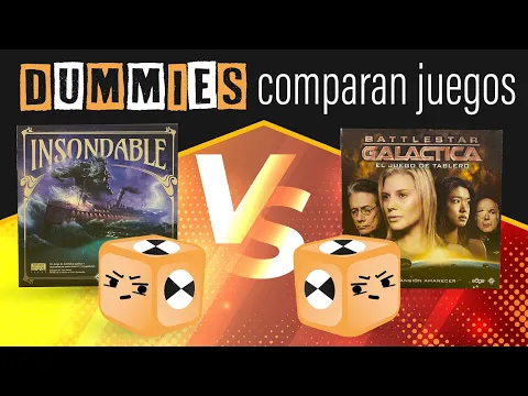Insondable vs Galactica Battlestar 🐙🐙 OPINION 🐙🐙 Juego de Mesa | ¿CUAL ES MEJOR?