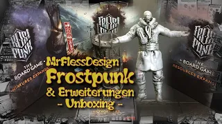 Unboxing: Frostpunk - Das Brettspiel & Erweiterungen (deutsch/german)