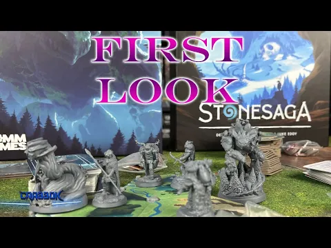 Stonesaga - First Look and Prototype Unboxing