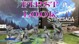 Stonesaga - First Look and Prototype Unboxing