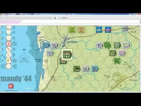 Normandy'44. Tutorial I (Mapa, unidades ...)