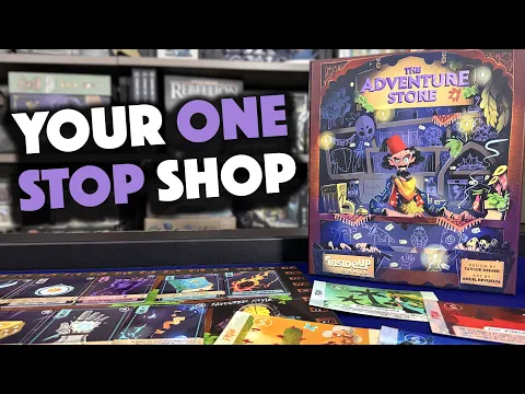 The Adventure Store: A Deck-Building Trick Taker