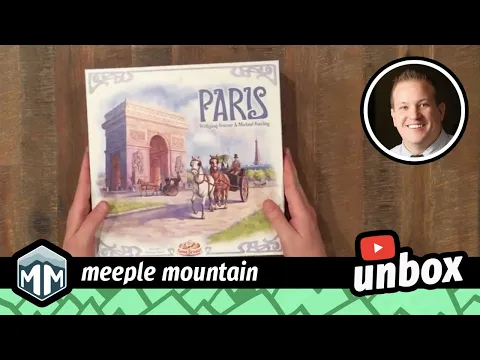 Paris Board Game - Unboxing - Prototype