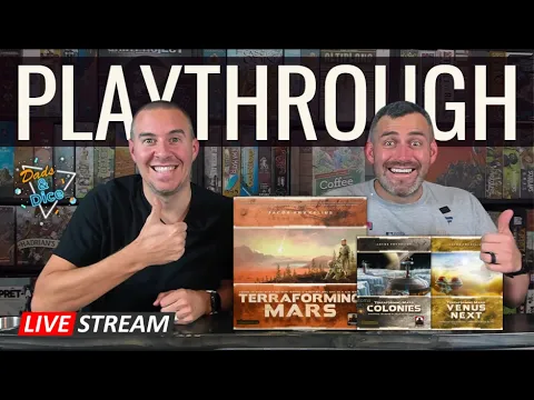Terraforming Mars | Venus Next & Colonies | Live Playthrough