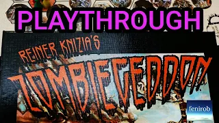 Zombiegeddon Board Game | Playthrough