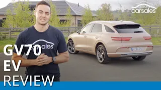 2022 Genesis GV70 Electric Review (AU): Range & Charging