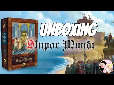 Unboxing Stupor Mundi Master Print- Baron Edition | Quined Games