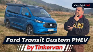FORD TRANSIT CUSTOM PHEV BY TINKERVAN 2026 | Prueba / Test / Review en español | coches.net