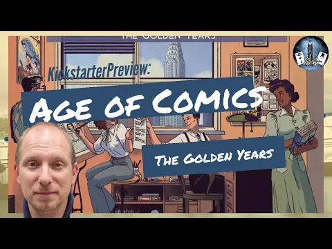 Preview: AGE OF COMICS - The Golden Years - Workerplacement und Handmanagement von Lirius Games