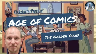 Preview: AGE OF COMICS - The Golden Years - Workerplacement und Handmanagement von Lirius Games