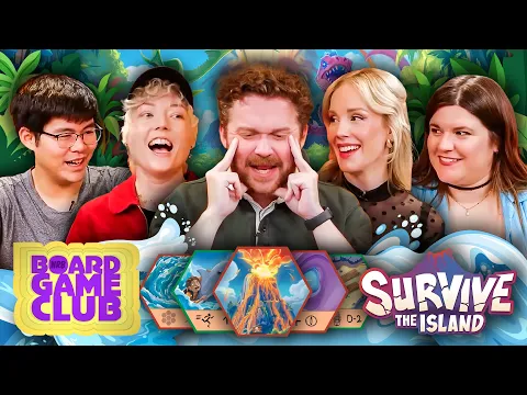 Let's Play SURVIVE THE ISLAND | Board Game Club