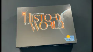 TDG: History of the World (2025) unboxing with Ray