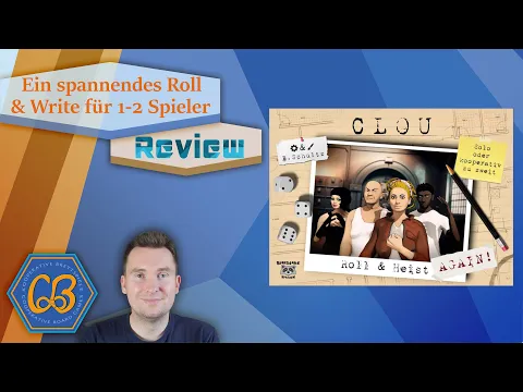 Clou: Roll & Heist - Meine Meinung zum Roll & Write für Paare oder Solospieler - Review