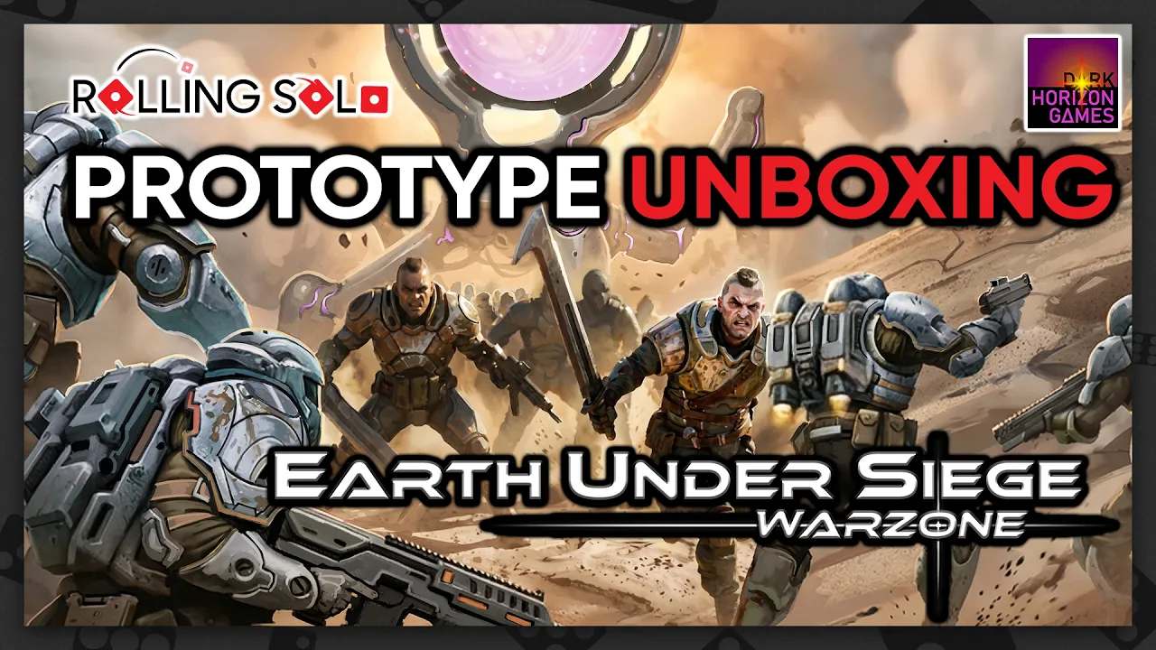 Earth Under Siege: Warzone | Prototype Unboxing