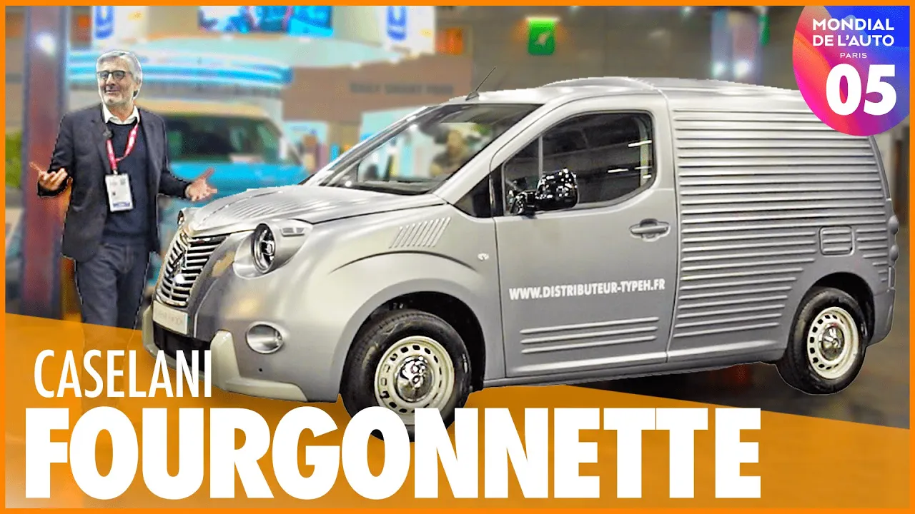 CASELANI 🤌 La Citroën 2CV FOURGONNETTE de 2022