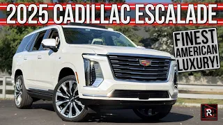 The 2025 Cadillac Escalade Platinum Is An Unrivaled American Luxury Limo-Like SUV For Big Families