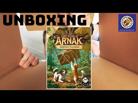 Lost Ruins of Arnak Surprise Shipment Unboxing