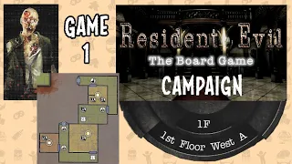 1st Floor West A | Session 1 | Resident Evil the Board Game Campaign
