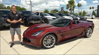 Is the C7 Corvette Grand Sport a BETTER V8 sports car than a 2024 Ford Mustang GT?