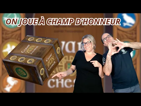 { Règles Et Partie } ON JOUE À CHAMP D'HONNEUR | Jeu De Société | Gigamic