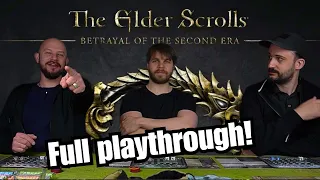 The board game elder scrolls betrayal of the second era - Full play through