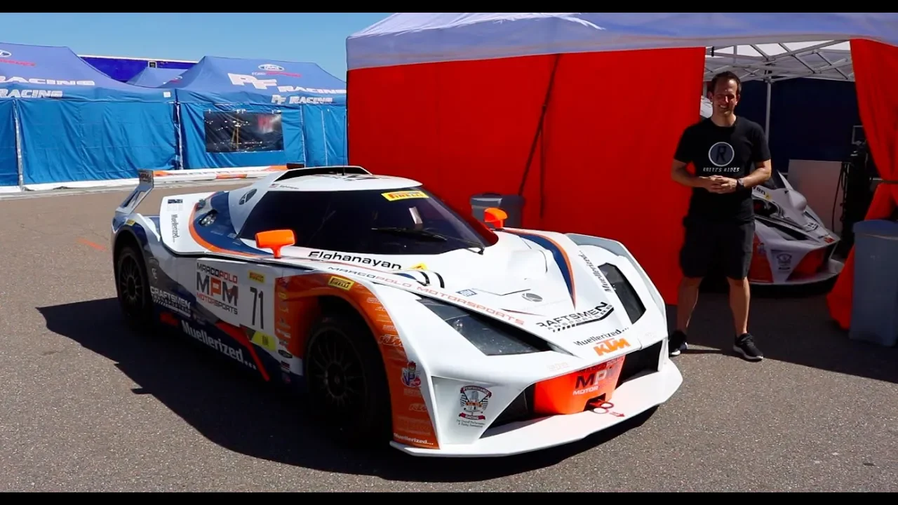 What is a 2019 KTM X-Bow GT4 race car?