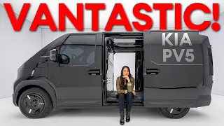 Kia PV5 first look. Has Kia made a better Buzz than VW?