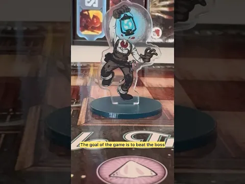 Do you like Cuphead? Then try Vagrantsong! #tabletopgames #boardgames #cuphead #gaming #bossfight