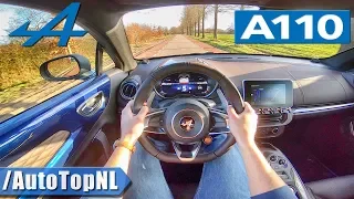 Alpine A110 Légende w/ SPORT EXHAUST | POV Test Drive by AutoTopNL