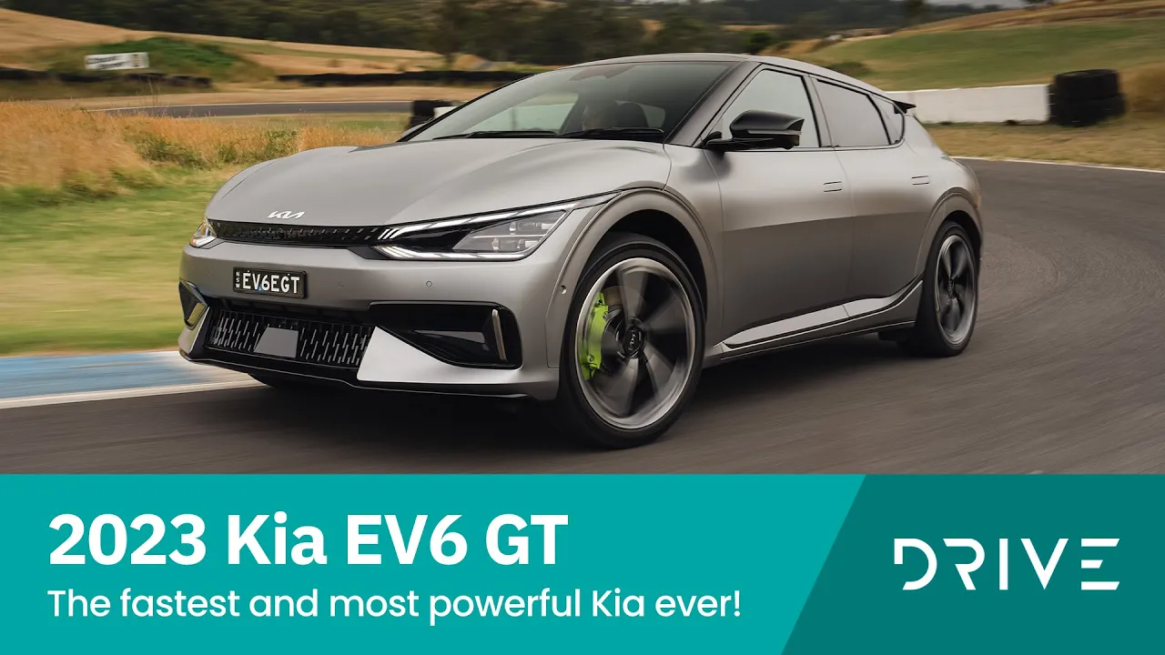 2023 Kia EV6 GT | The Fastest and Most Powerful Kia Ever! | Drive.com.au